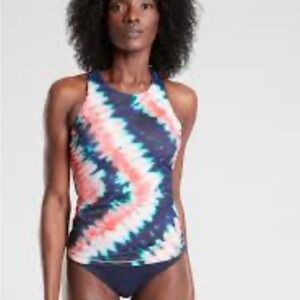 Athleta Tie Dye Tankini Top